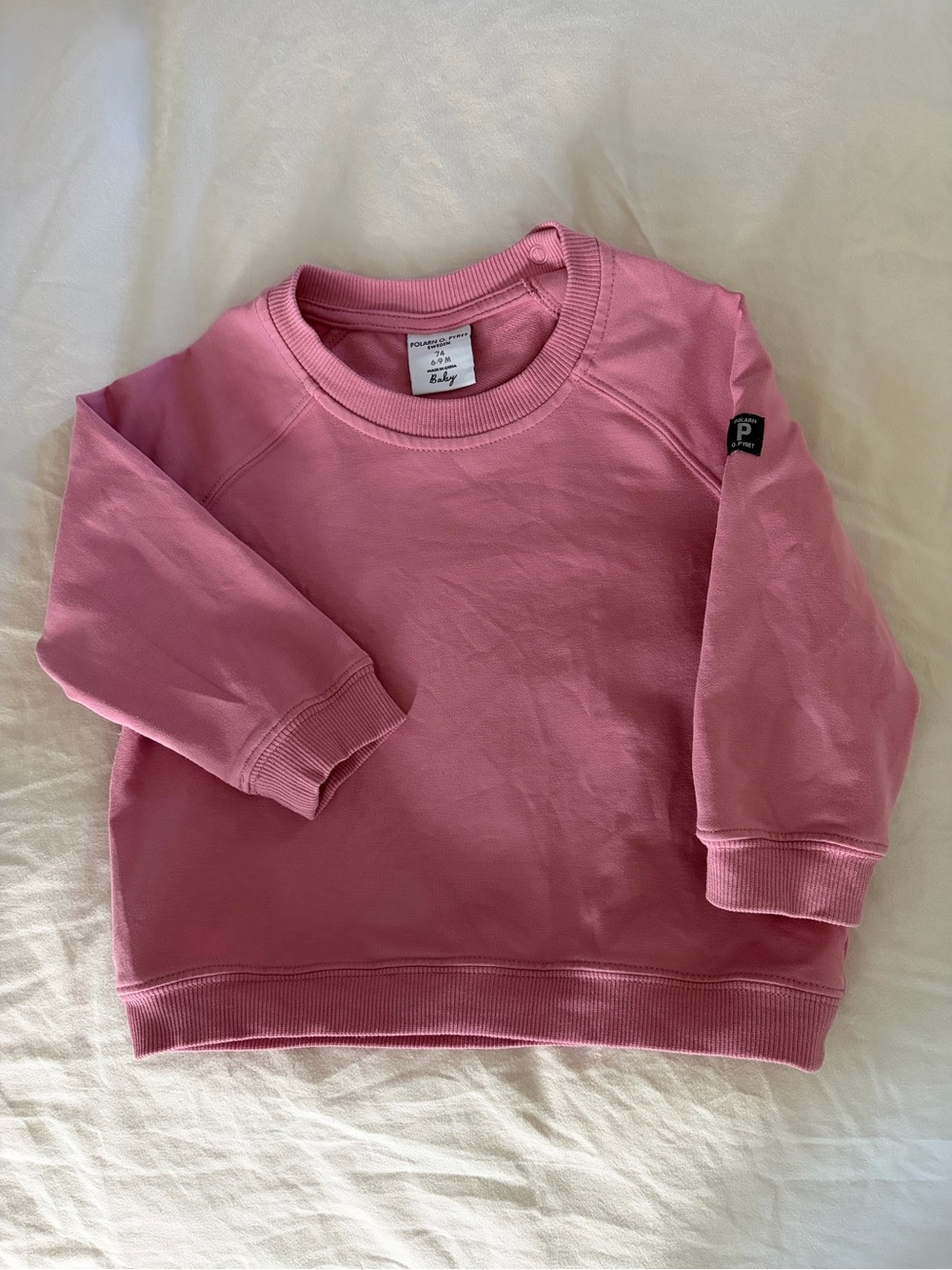 Polarn O Pyret Organic Cotton Baby Sweatshirt